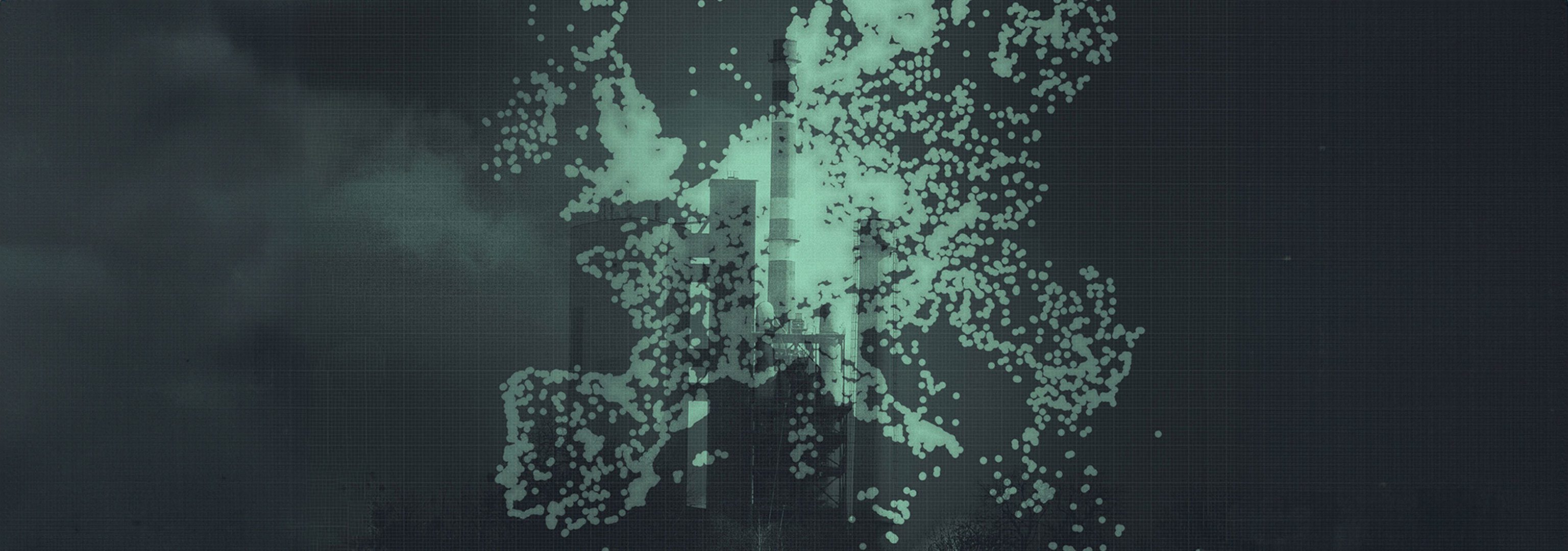 Map of PFAs (man-made chemicals that do not break down) in Europe. Courtesy of Thomas Steffen.